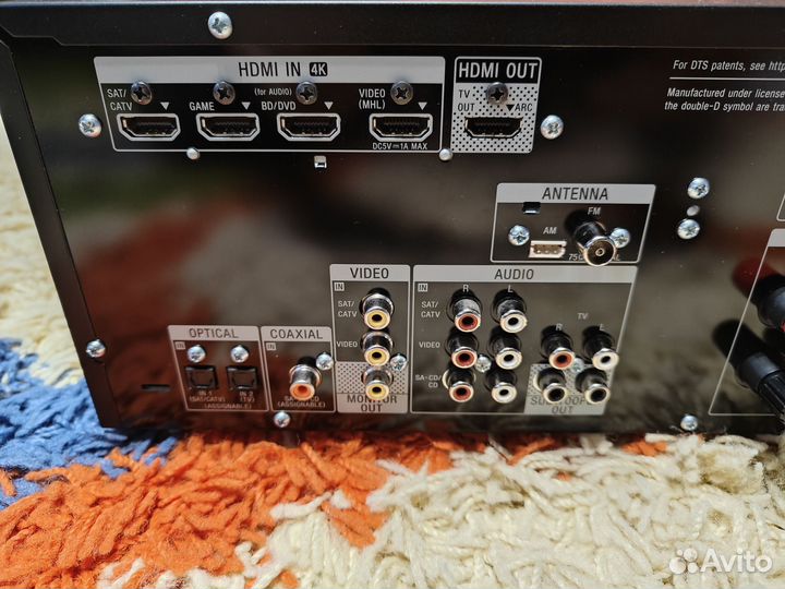 AV Ресивер Sony STR-DH550