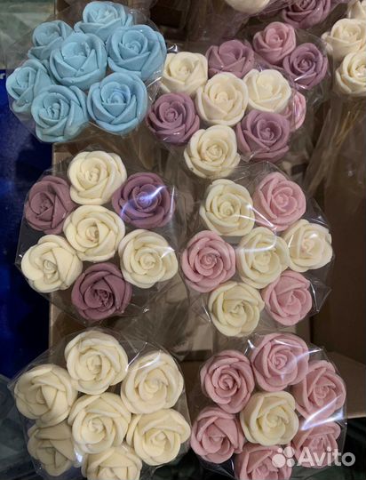 Шоколадные цветы