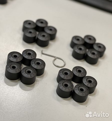 20шт. Колпачки на колесные болты volkswagen 17мм