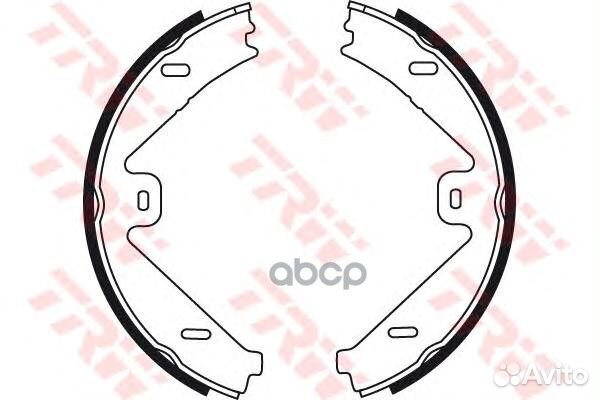 GS8755 FSB4026 0054203620 колодки барабанные