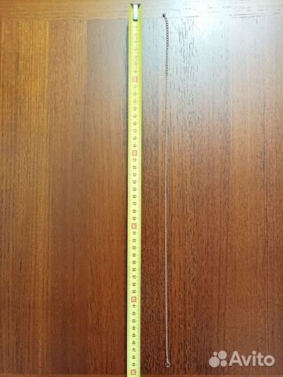 Цепочка с кулоном резным, бижутерный сплав, стразы