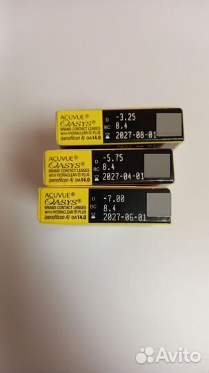 Линзы контактные acuvue oasys двухнедельные