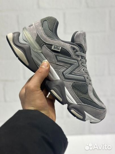 Кроссовки унисекс New balance 9060 в сером цвете