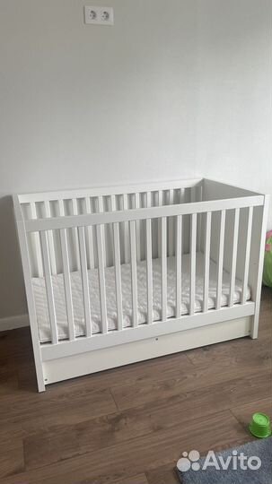 Детская кровать IKEA до 3 лет