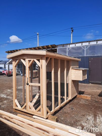 Курятник Дачник на 7-10 кур