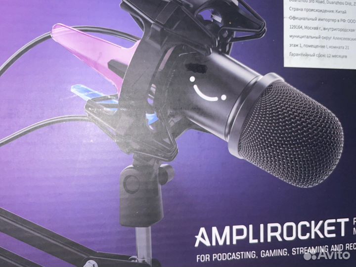 Динамический микрофон Fifine K651 amplirocket