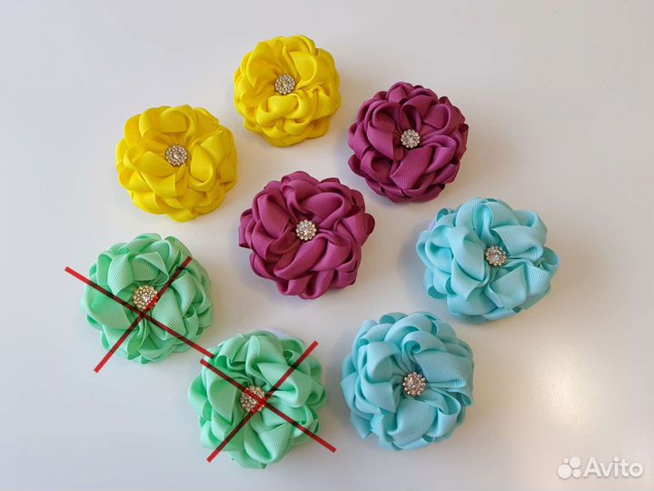 Бантики на резинке