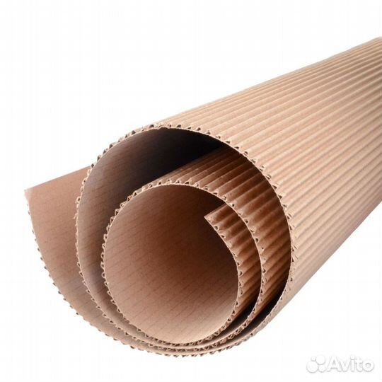 Гофрокартон 105см двухслойный в рулоне, от 1 метра