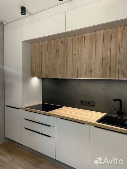 Кухонный гарнитур прямой