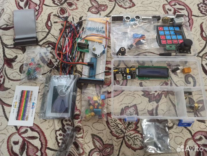 Raspberry pi 3 model b + эл. Детали freenove