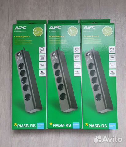 Сетевой фильтр новый APC PM5B-RS
