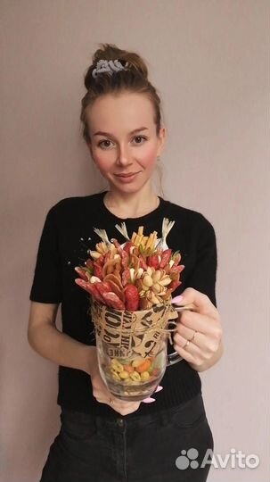 Мужские букеты съедобные