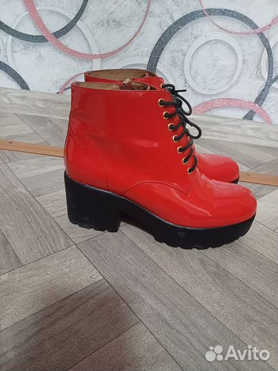 Ботильоны натуральная кожа 37