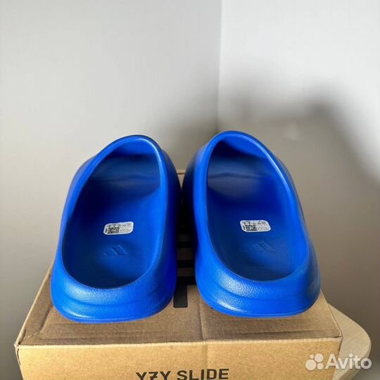 Тапочки Adidas Yeezy Slide Azure Оригинал