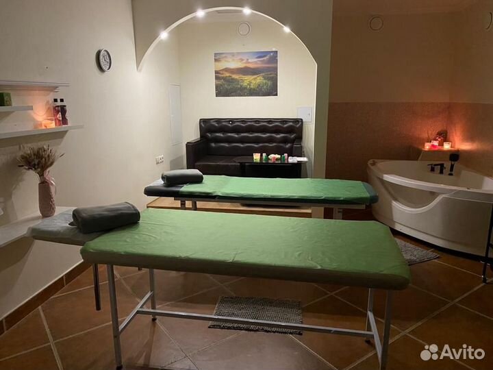 Массаж.Джакузи.спа для двоих и одного гостя