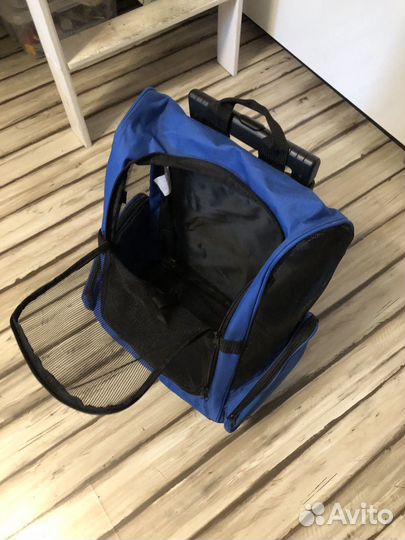 Рюкзак-переноска на колесиках
