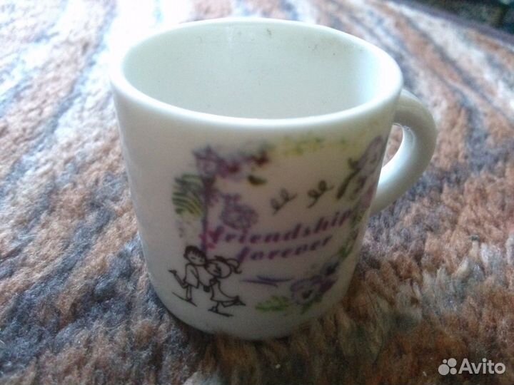 Минипосуда : кружка (фарфор) импорт Европа