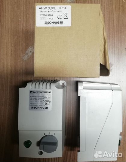Регулятор скорости вращения Sonniger ARW 3.0/E