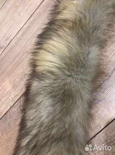 Меховой воротник песец