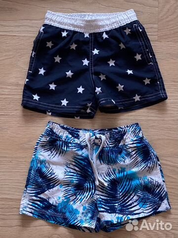 Пляжные шорты 1-2 года
