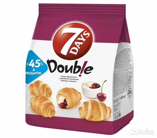 Круассаны 7 Дейс (7Days) Double Мини 105г
