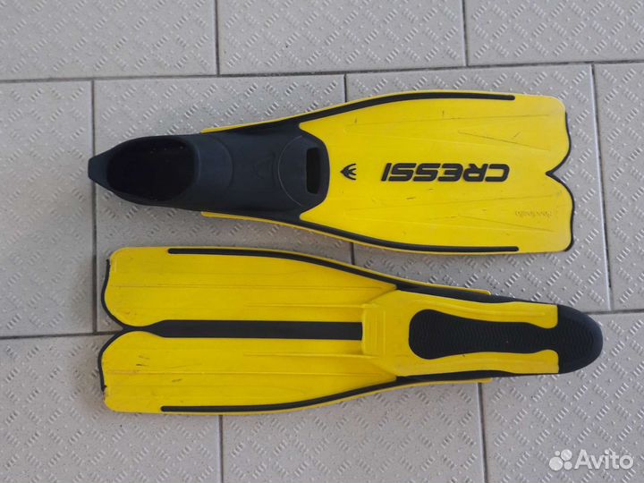 Ласты для дайвинга, ремни ласт, протекторы шлангов