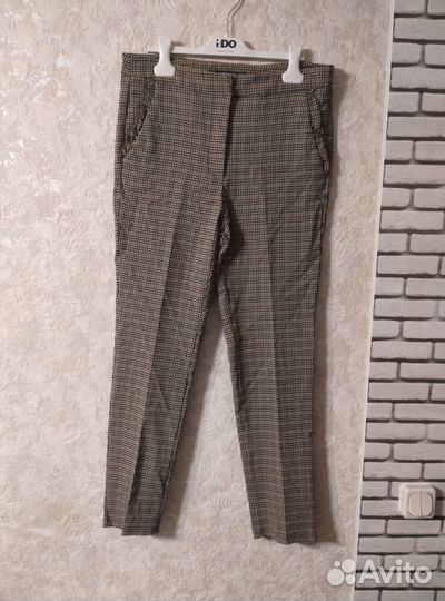 Брюки zara basic 46-48