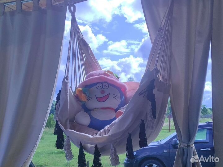 Гамак-кресло подвесное для дома и дачи