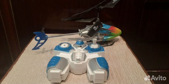Вертолет квадрокоптер на запчасти как на фото