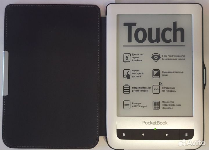 Книга Pocketbook 622 с сенсорным экраном и Wi-Fi
