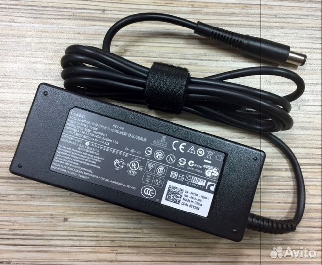 Новый блок для Dell 19.5V 4.62A (4.0X1.75) 90W