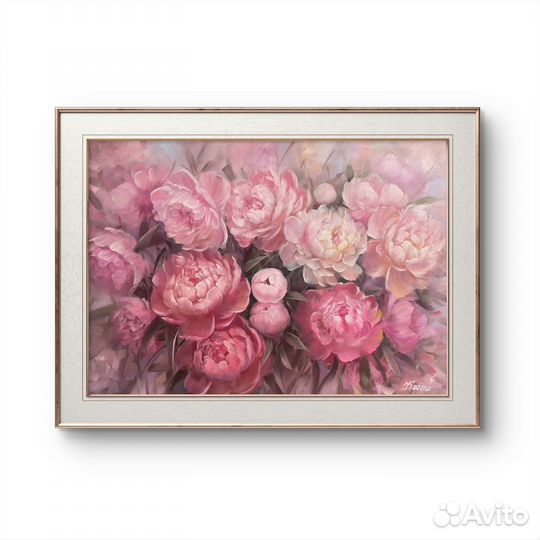 Картина маслом на холсте 