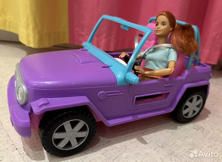 Лошадь и джип для Барби