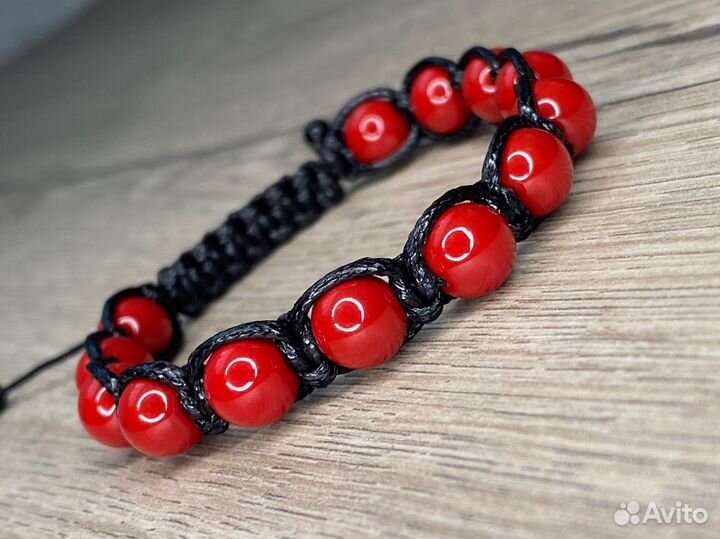 Браслет-шамбала из Коралла