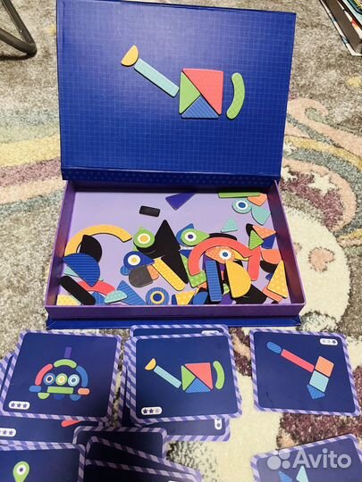 Детские развивающие магнитные игры mieredu