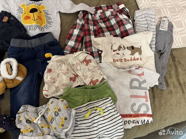 Пакет вещей на мальчика 74 большой