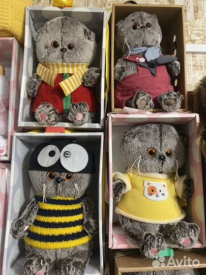 Собаки BudiBasa, Кот Basik, Li-li, Зайки Ми, Мишки