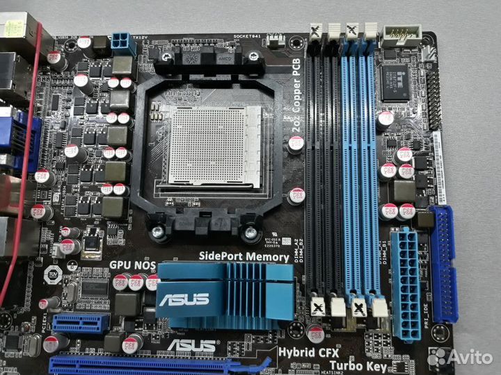 Материнская плата Socket AM3 microATX Asus M4A785T