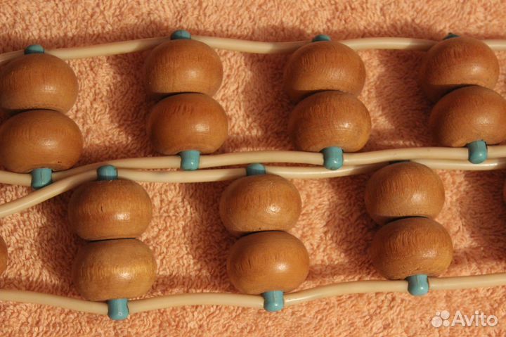 Массажер деревянный для спины и шеи СССР