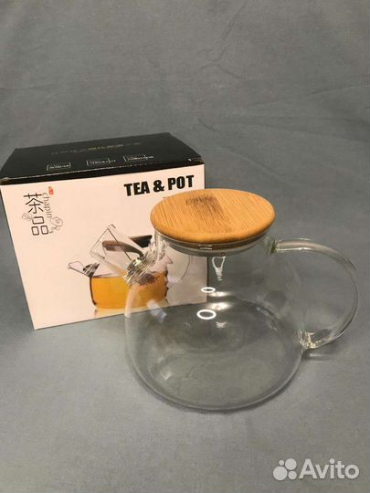 Чайник заварочный стеклянный