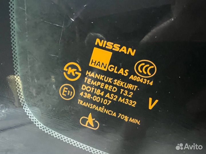 Стекло заднее Nissan Almera Classic B10 2008