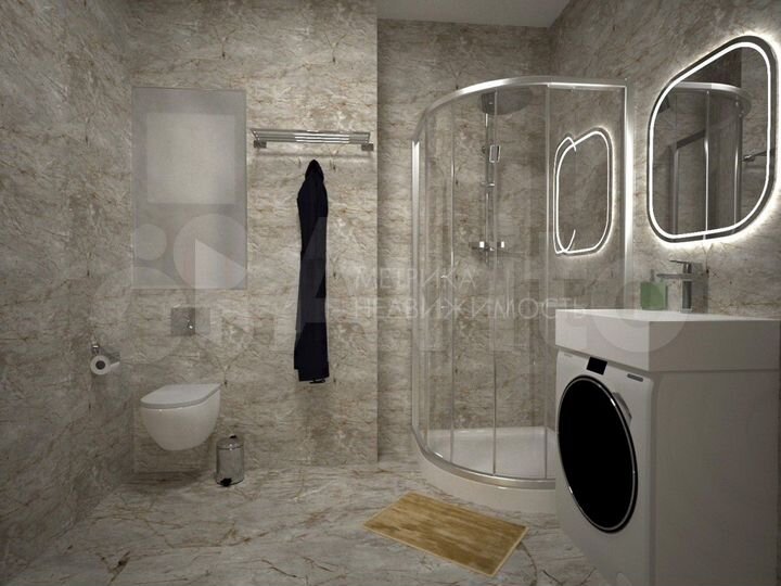 Апартаменты-студия, 17,6 м², 2/16 эт.