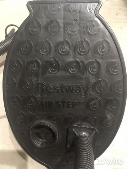Ножной насос для лодки, матраса, бассейна