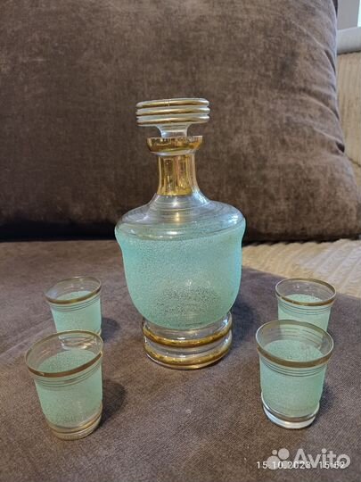 Графин с рюмками СССР