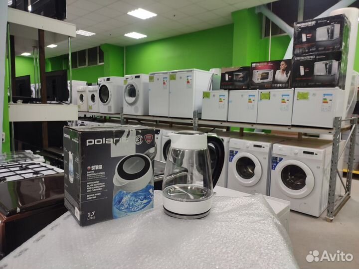 Новый Чайник Polaris PWK 1704CGL