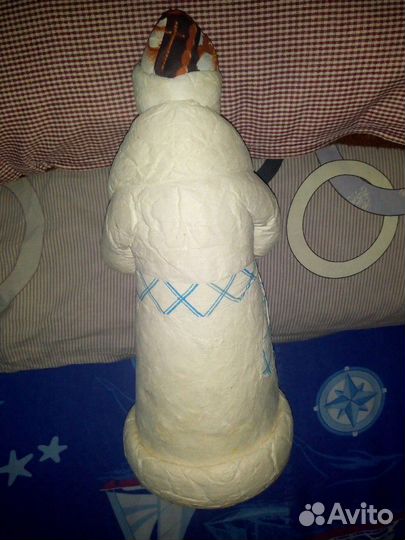 Дед мороз ватный СССР