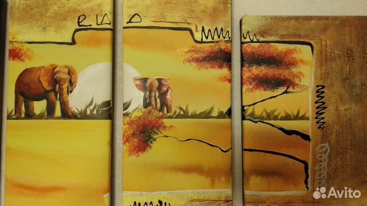 Картина триптих