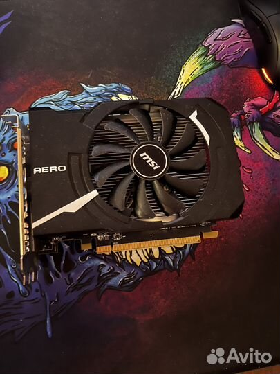 Видеокарта AMD RX 550 4gb