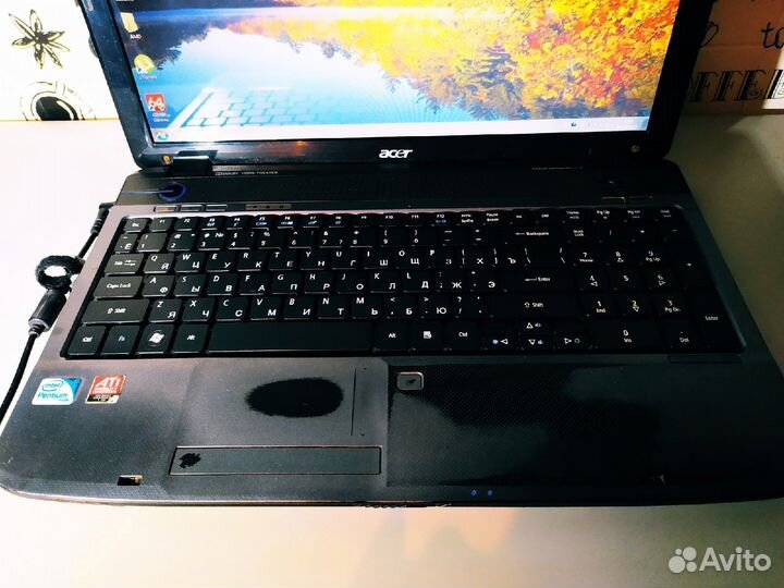 Acer Aspire 5738Z - Pentium X2 \ 2 Озу \ 1 GB виде