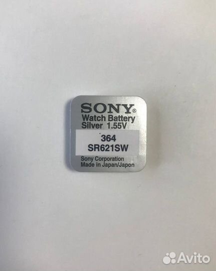 Батарейки sony CR2032/2025/1632/1620/377/364